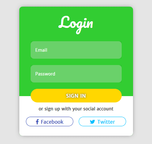 Bootstrap CSS Form Style 25