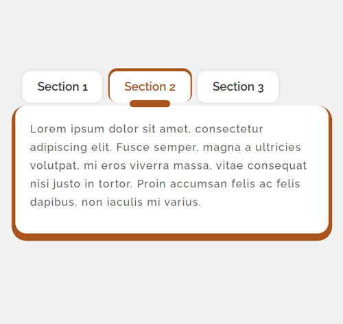Bootstrap CSS Tab Style 102
