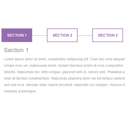 Bootstrap CSS Tab Style 60